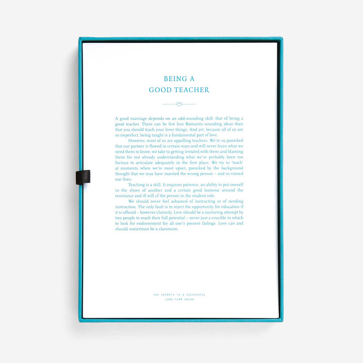 THE MARRIAGE BOX | English Edition | The School of Life