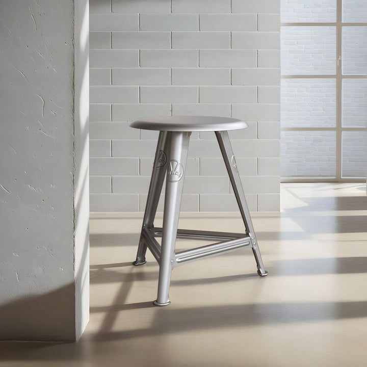 Stool "Naked Steel" – Steel · 48 cm | ROWAC