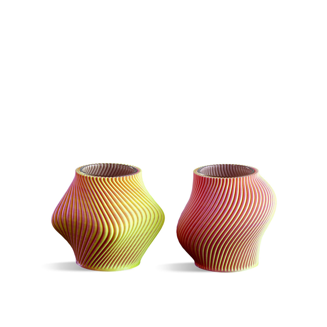 Mini Vase Set "Bloz & Boyk" – Cotton Candy · 6.5 cm | Sheyn