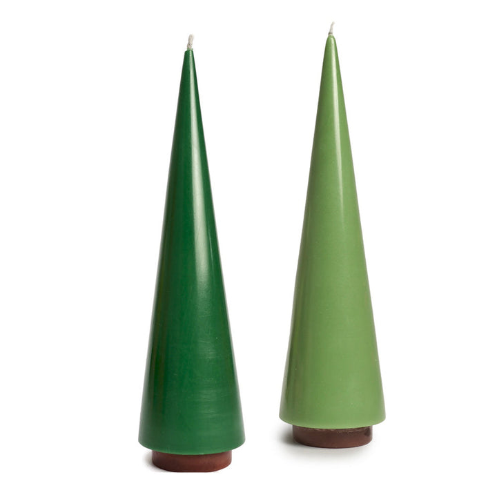 Tree Candle XL – Sage · 22 cm | not the girl who misses much