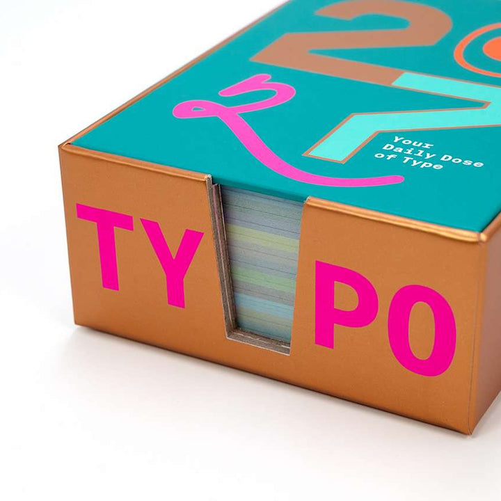 Abreißkalender Typodarium 2027 – 365 Schriften | Hermann Schmidt