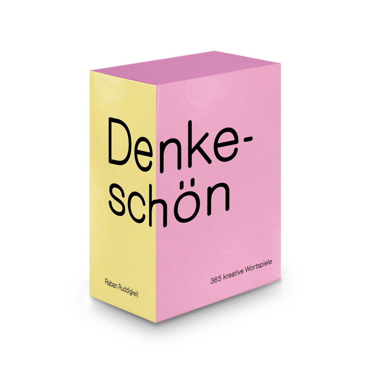 Tischkalender Denkeschön 2027 – 365 Wortspiele | seltmann+söhne