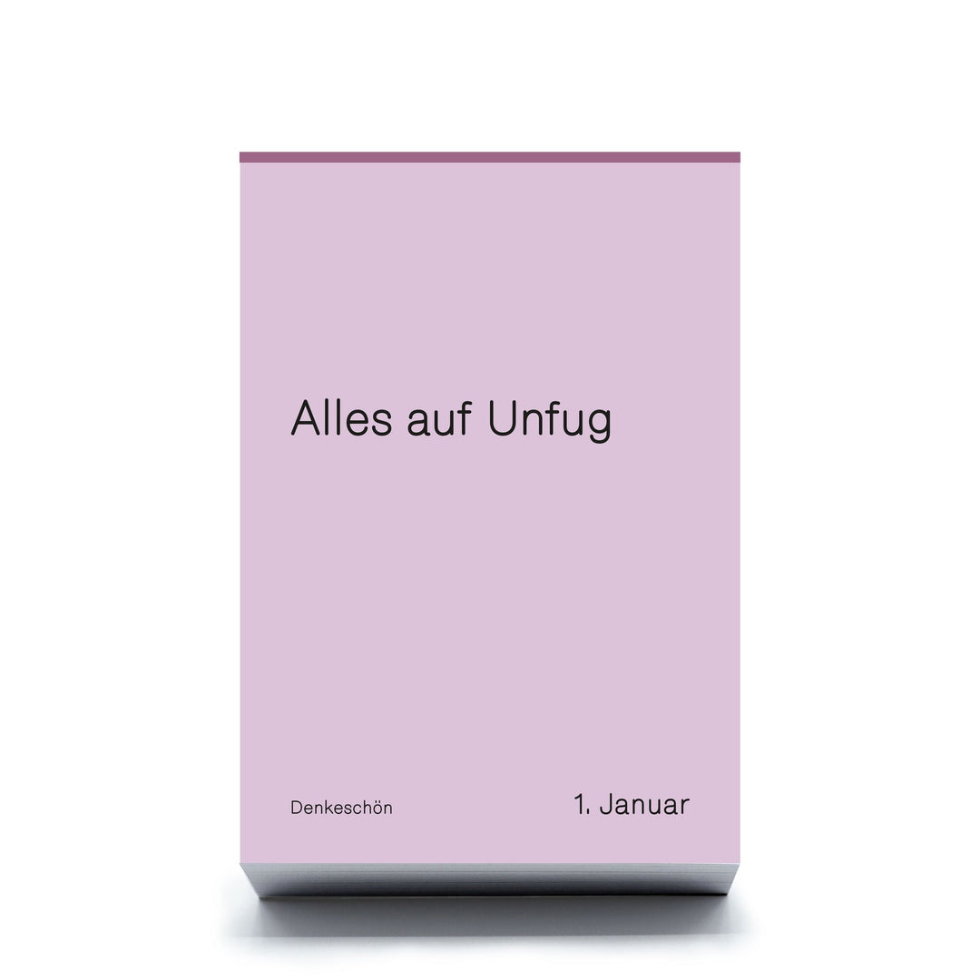 Tischkalender Denkeschön 2027 – 365 Wortspiele | seltmann+söhne