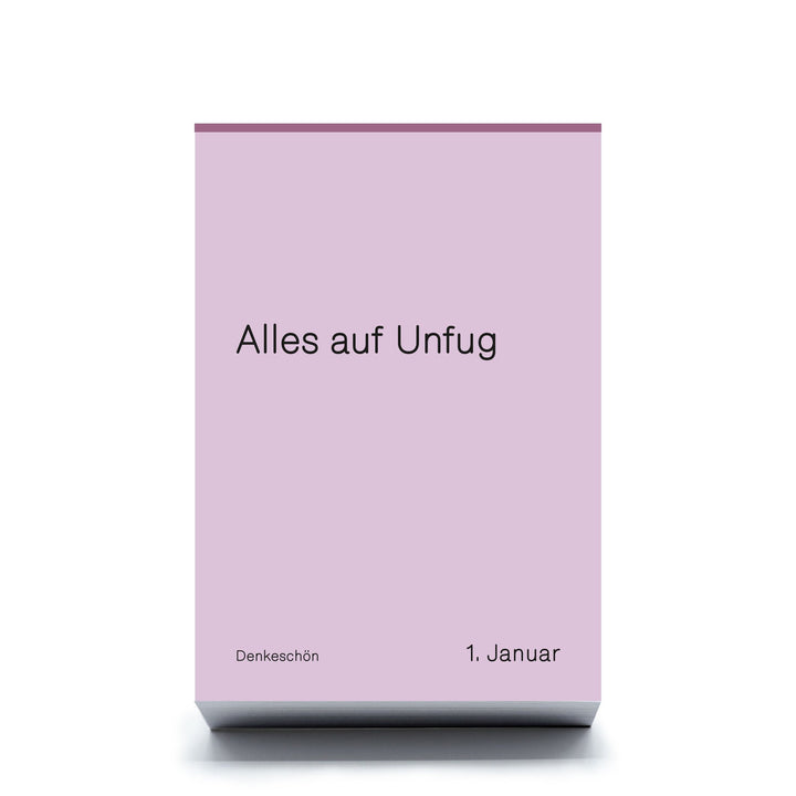 Tischkalender Denkeschön 2027 – 365 Wortspiele | seltmann+söhne