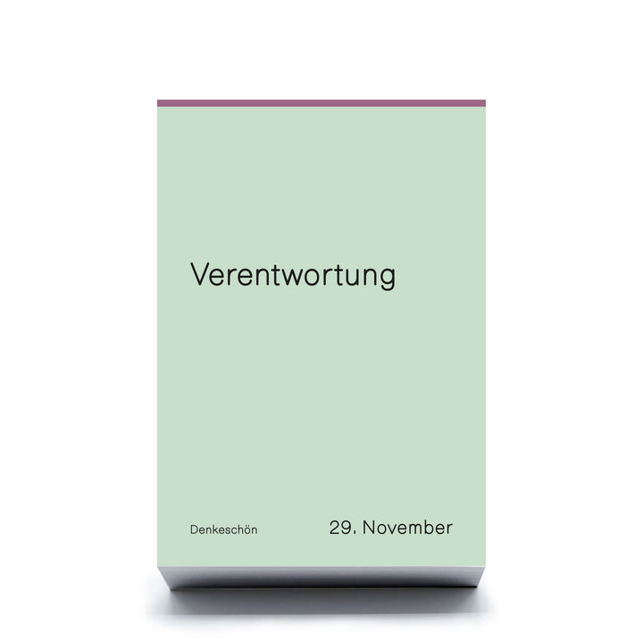 Tischkalender Denkeschön 2027 – 365 Wortspiele | seltmann+söhne