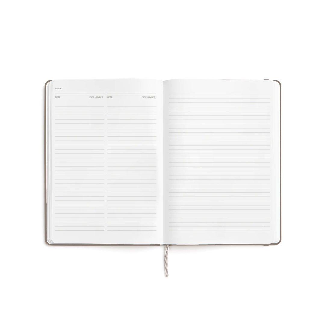Tagesplaner 2027 2er-Set – Steinpapier · A5 Hardcover · Ebony | Karst