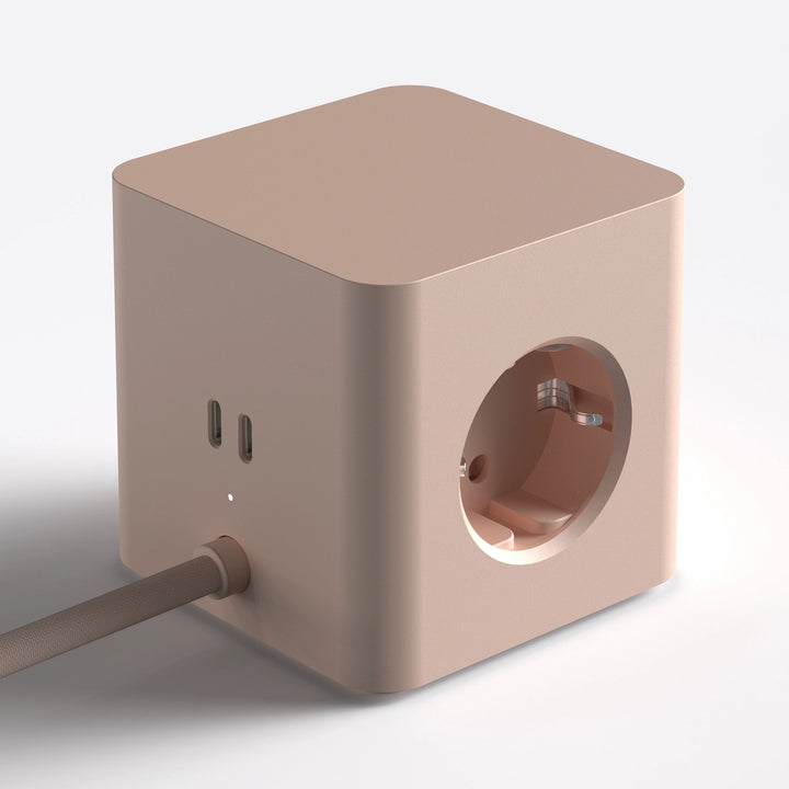 Power Strip Cubical C1 – 3 Sockets with 65 W USB-C | Cords