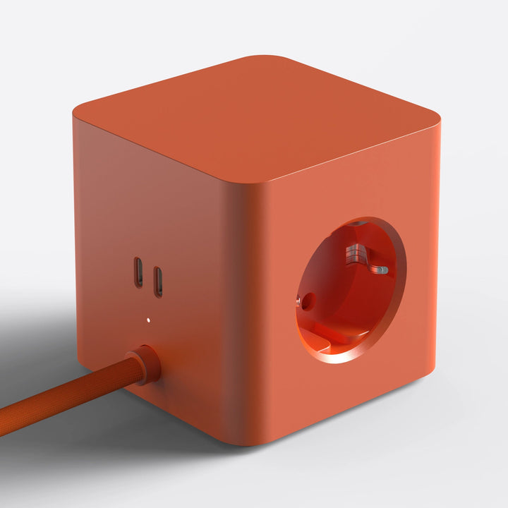 Power Strip Cubical C1 – 3 Sockets with 65 W USB-C | Cords