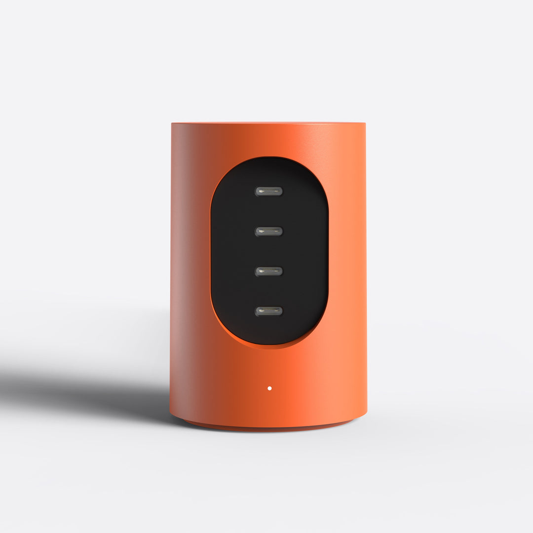 USB-C Ladegerät Cylindric UX1 – 165 W GaN, 4 Ports | Cords