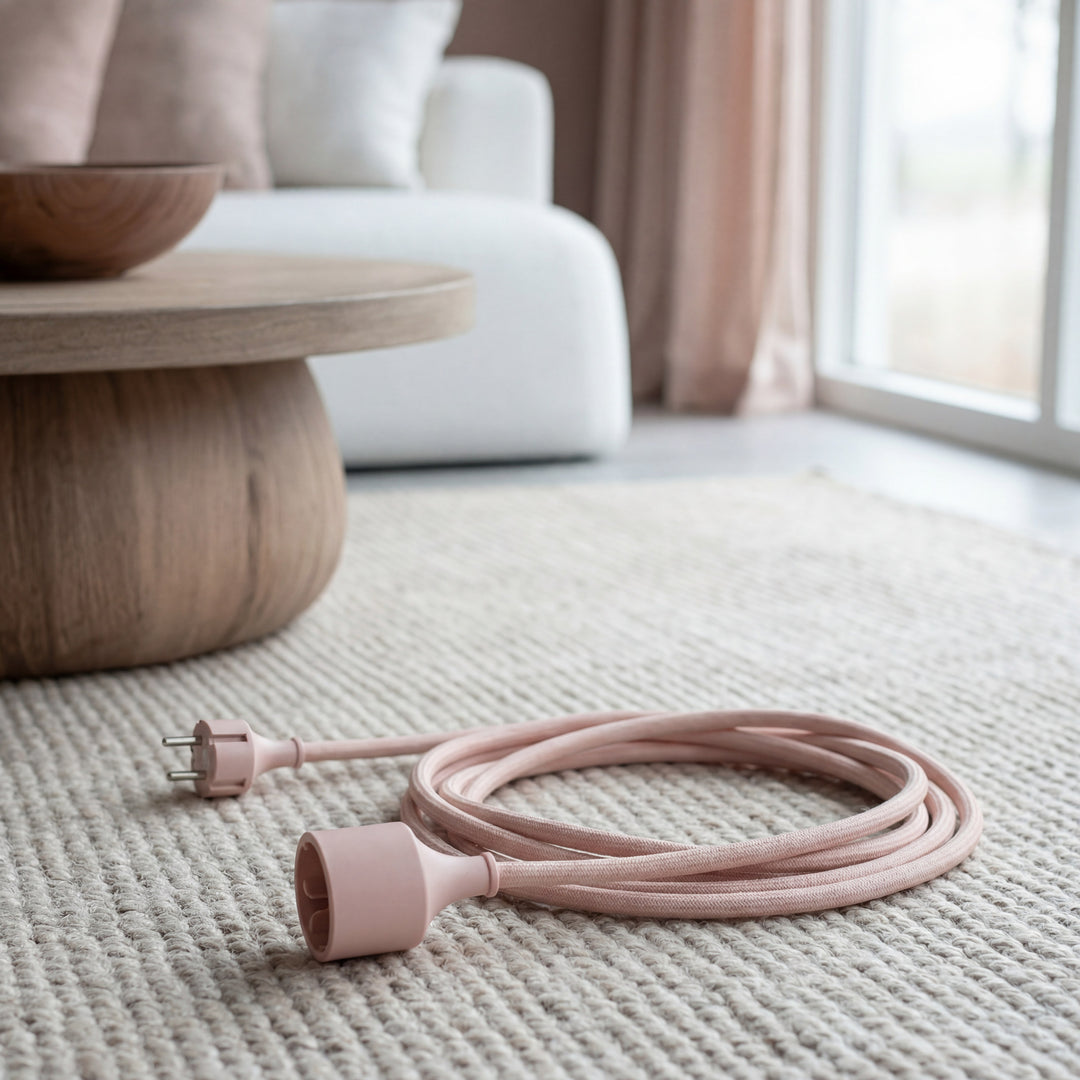 Verlängerungskabel Extend E1 – 2 m Textilkabel, Schuko | Cords