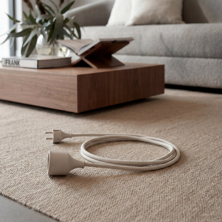 Verlängerungskabel Extend E1 – 3 m Textilkabel, Schuko | Cords