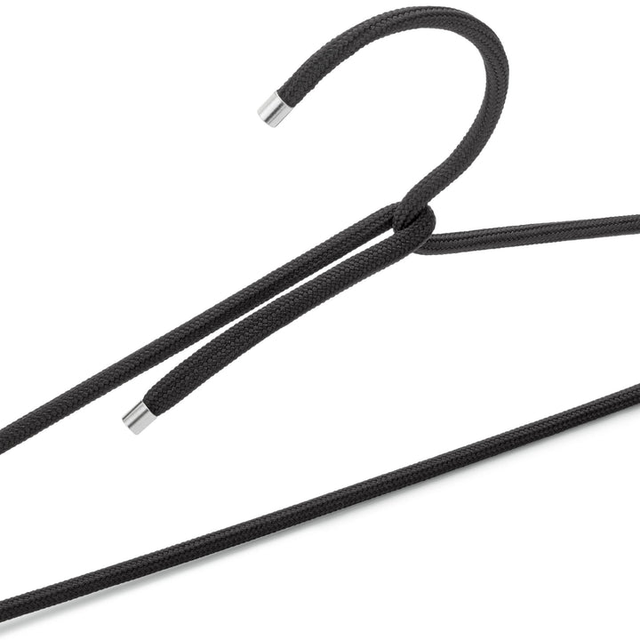 Kleiderbügel "Cord Hanger" 4er-Set – Schwarz · 41 cm | Peppermint
