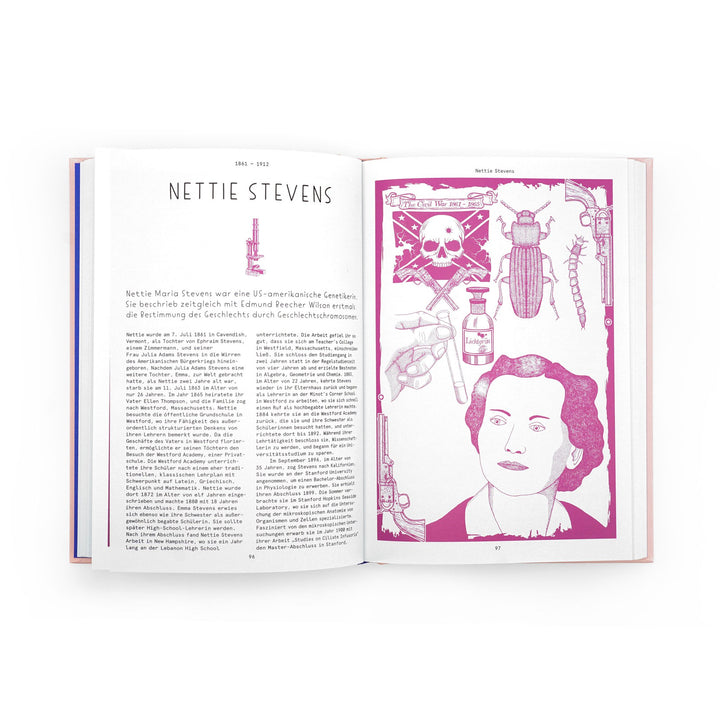Science Book "Fifty Scientists" – Illustrated · Hardcover | Seltmann