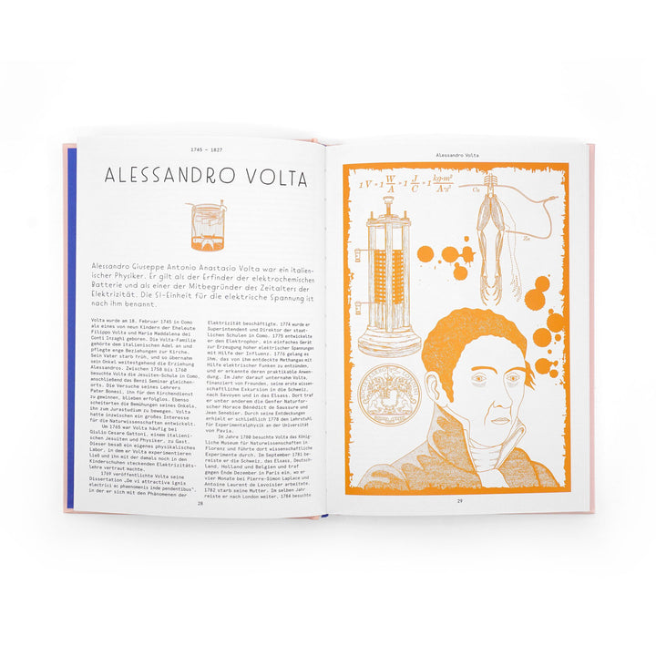 Science Book "Fifty Scientists" – Illustrated · Hardcover | Seltmann