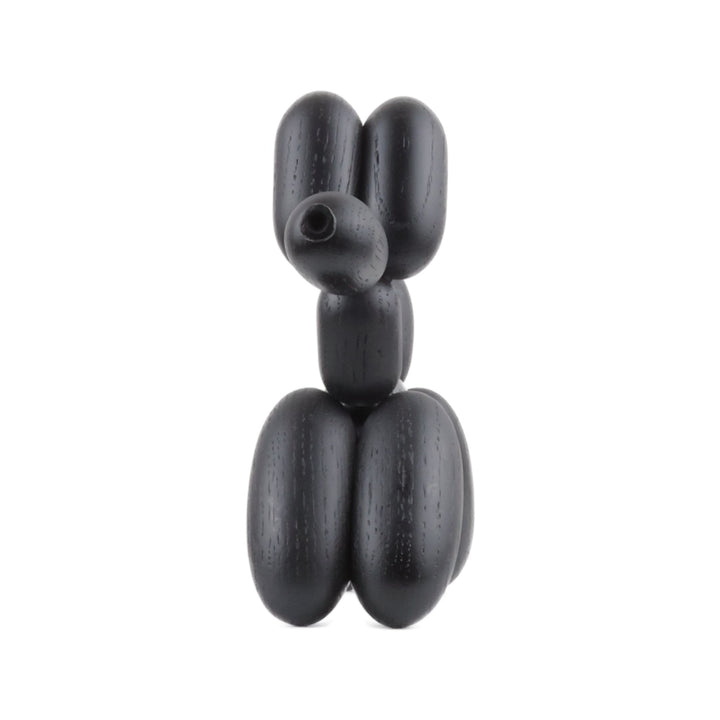 Holz-Ballonhund "Ballon d'Og" Klein – Eiche schwarz · 13 cm | boyhood