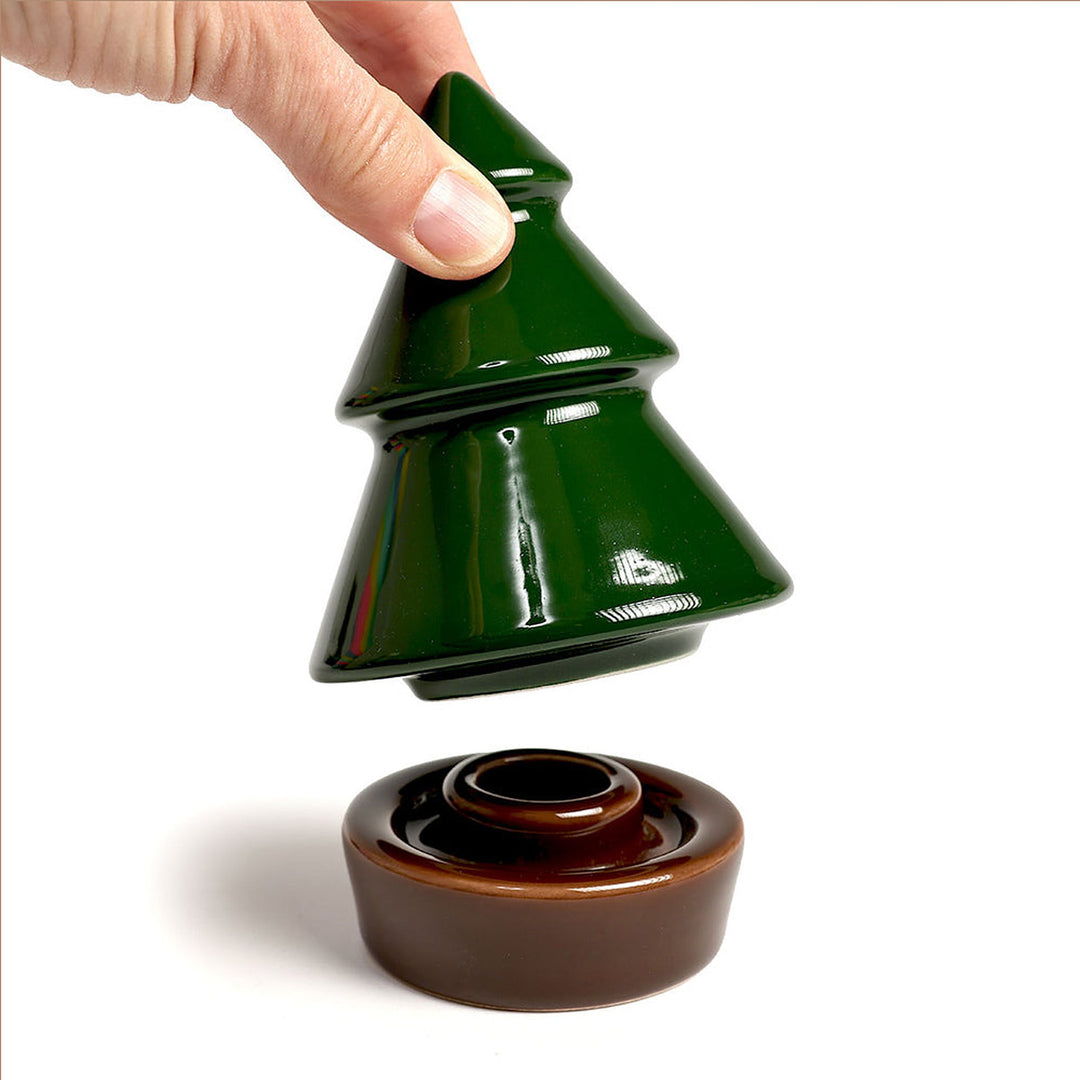 Candle Holder "X Tree" – Emerald | not the girl who misses much