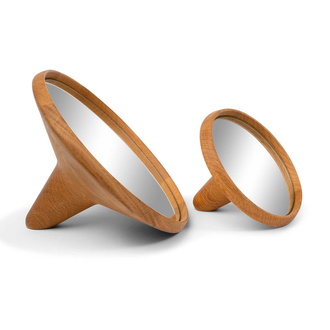 SATELLITE - runder Holzspiegel | Christoffer Skjøtt | Spring Copenhagen