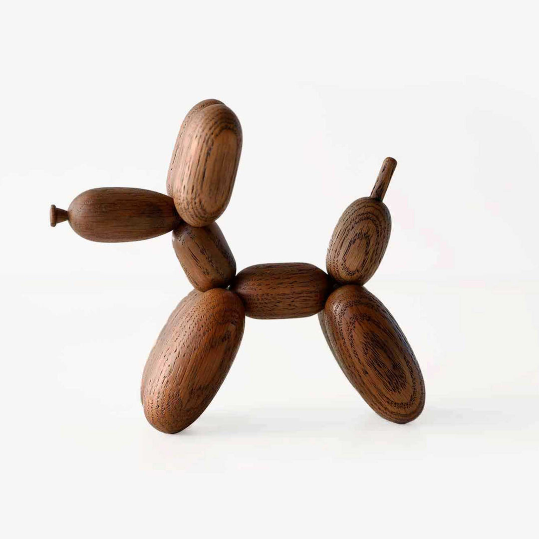 BALLON D’OG | Wooden BALLOON DOG | Smoked Stained Oak | Jakob Burgsø | boyhood