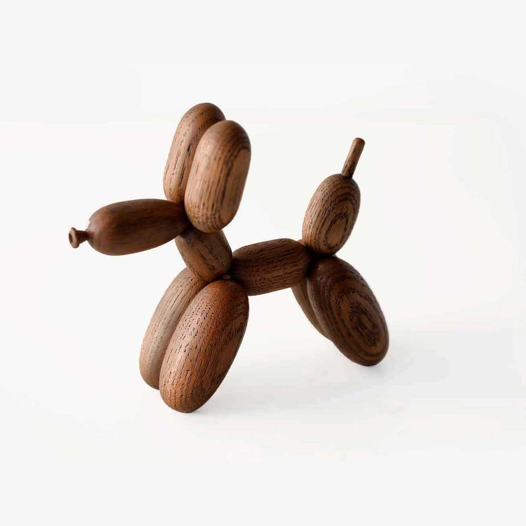 BALLON D’OG | Wooden BALLOON DOG | Smoked Stained Oak | Jakob Burgsø | boyhood