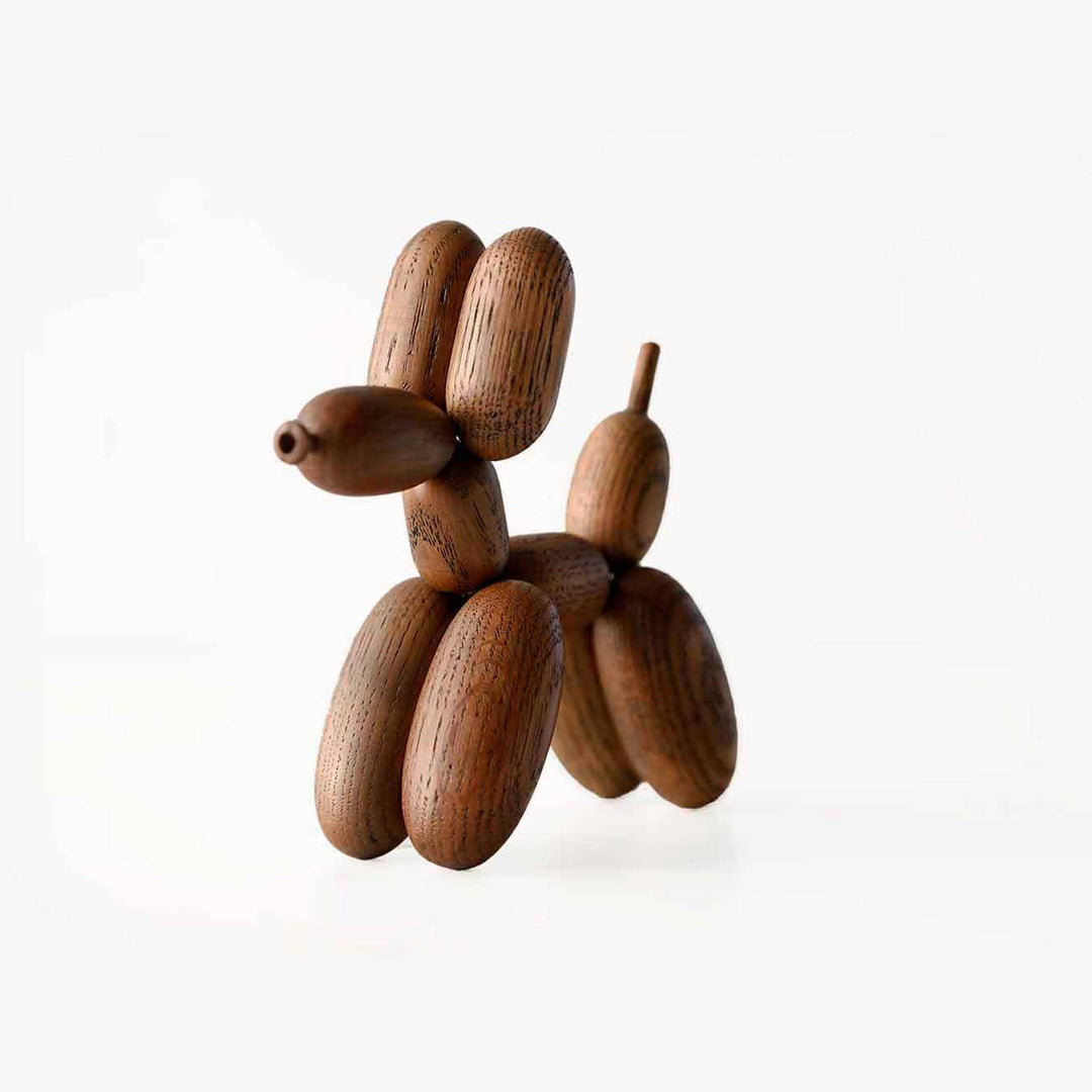 BALLON D’OG | Wooden BALLOON DOG | Smoked Stained Oak | Jakob Burgsø | boyhood