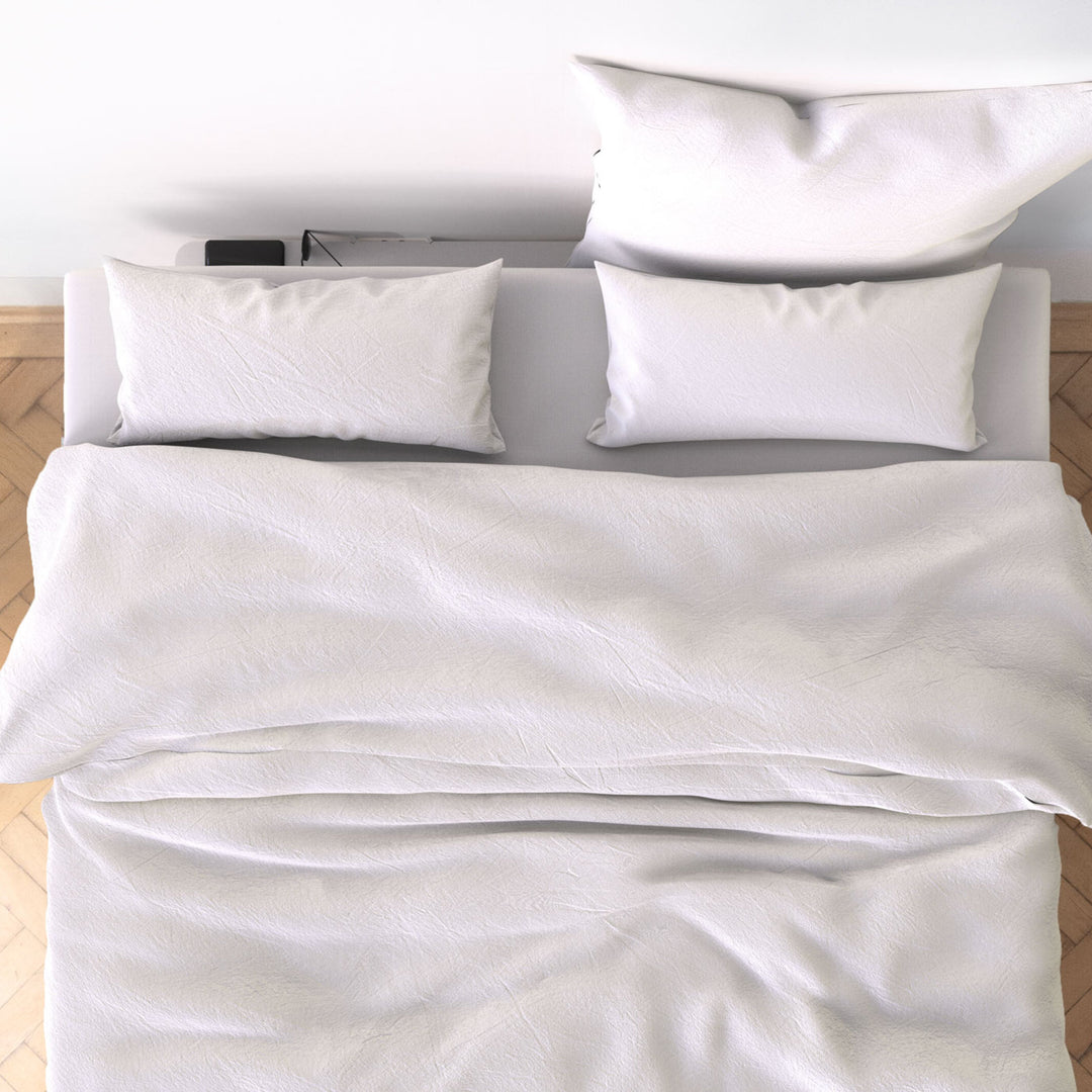 SCHWERELOS – Bett - Architektenbett - weiß | pa:ul
