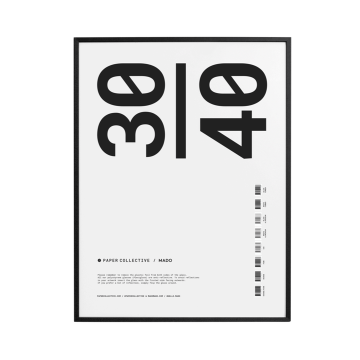 Picture frame - BLACK TIMBER | Paper Collective