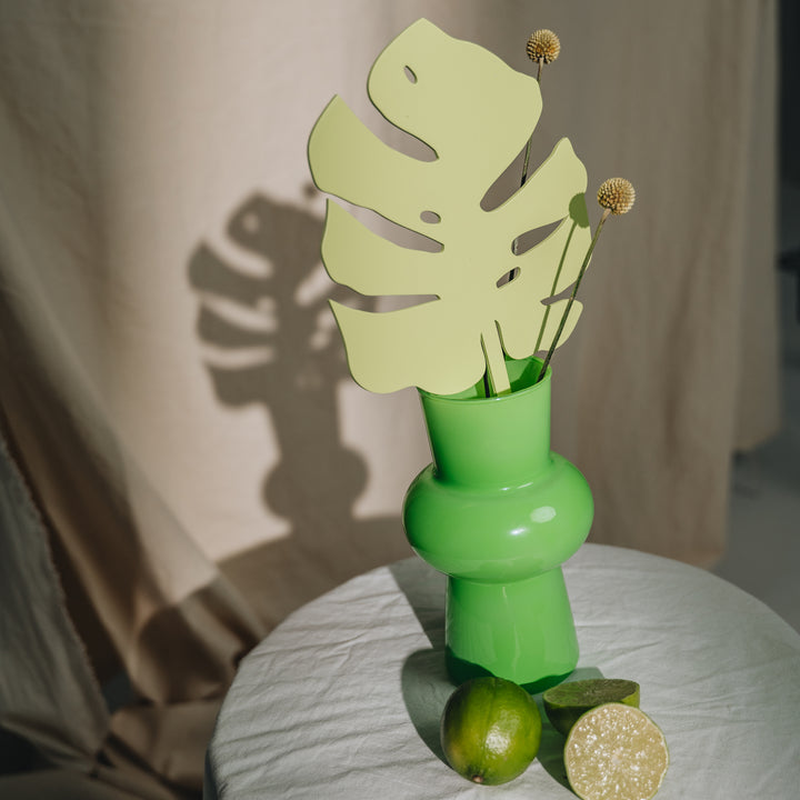 MONSTERA - leaf of wood - artificial flower | milin