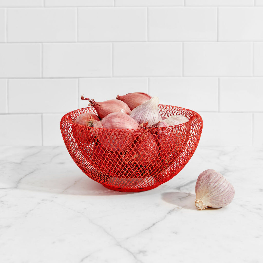 WIRE MESH BOWLS - Fruit bowl - made of stainless steel wire | MoMA