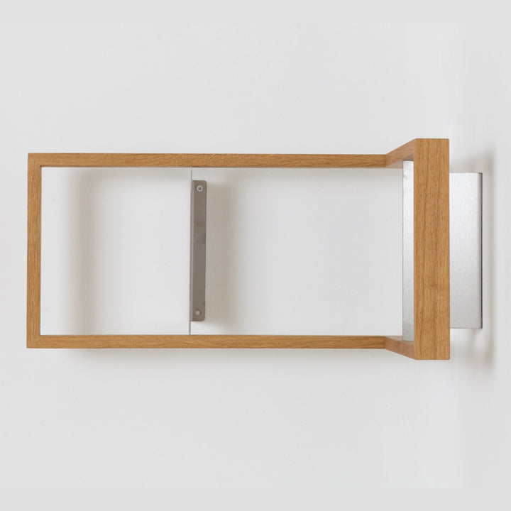 B-ECK - Floating bookshelf for corners - Wall shelf | das kleine b