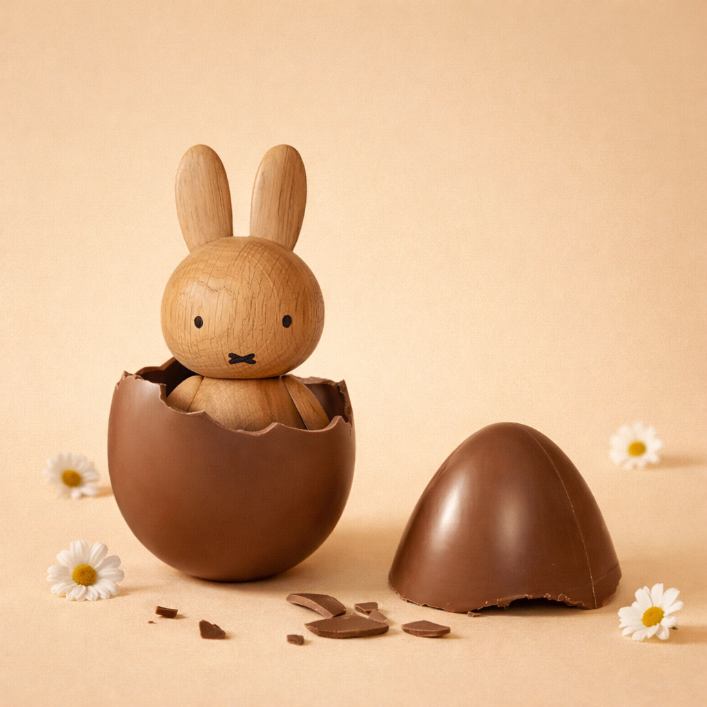 MIFFY Mini - Wooden Figurine - Oak 12 cm high - Jakob Burgsø | boyhood