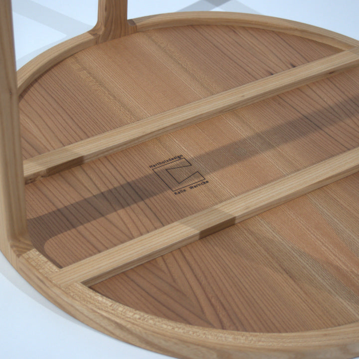 LOHMEYER - coffee table made of elm wood - Ø 60cm | Hartholzdesign