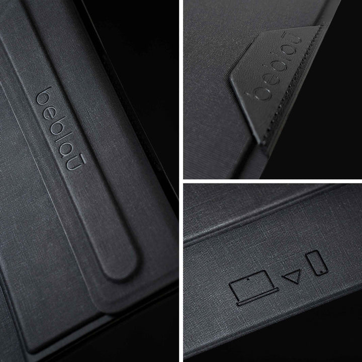 UNIVERSAL STAND - Universal-STÄNDER für Laptop, Tablett, Smartphone - 11x15,5 cm | beblau