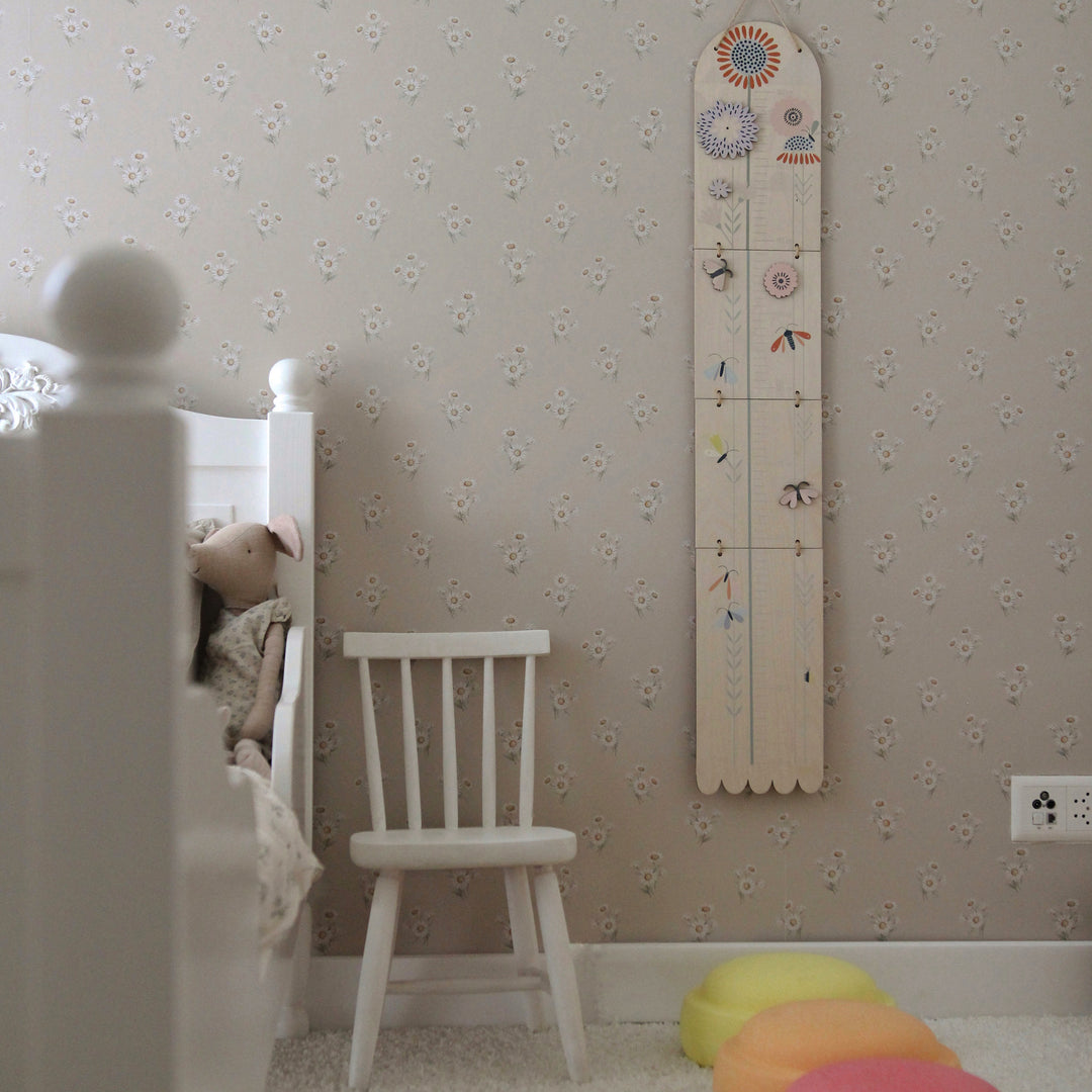 BUTTERFLIES - Children's wooden growth measure | milin