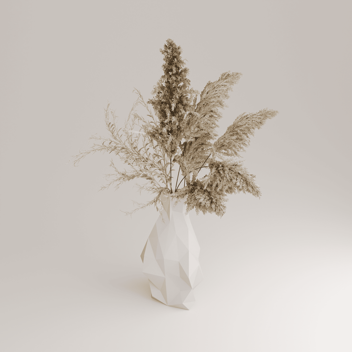 Simplexxa 1 - Porzellan BLUMENVASE - H=37 cm | Holaria