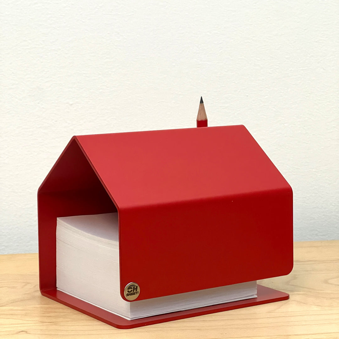 HOME OF NOTES - Zettelbox mit Bleistift | Oh Sheet!