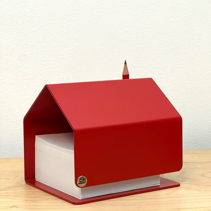HOME OF NOTES - Zettelbox mit Bleistift | Oh Sheet!