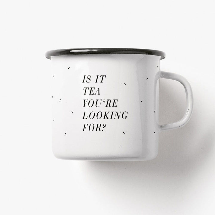 HELLO - enamel mug | typealive