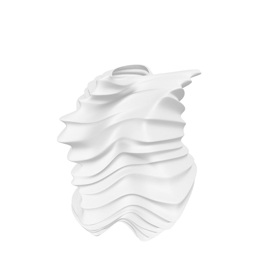 Voo P - Porzellan BLUMENVASE - H=24 cm | Holaria